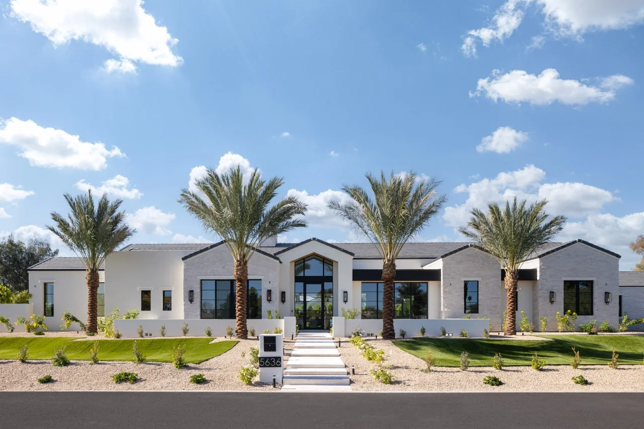 Caballo Drive Estate exterior in Paradise Valley, Arizona