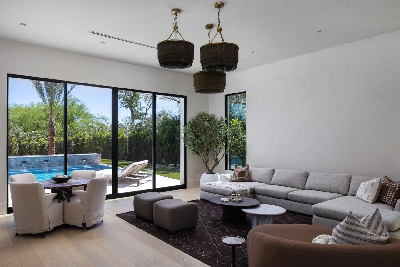 Via Los Ranchos Estate secondary living room interior